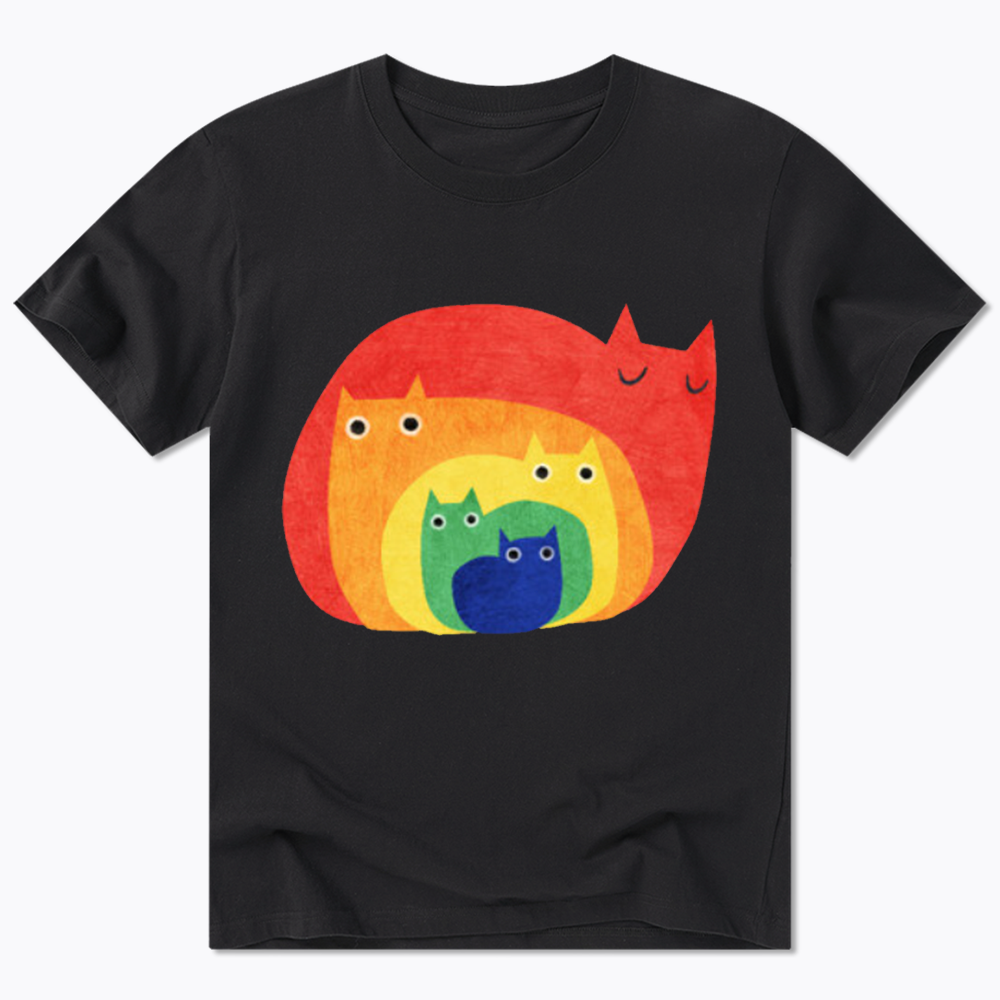 Rainbow Cats Classic T-Shirt