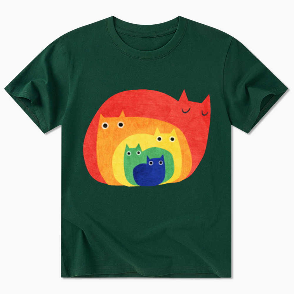 Rainbow Cats Classic T-Shirt
