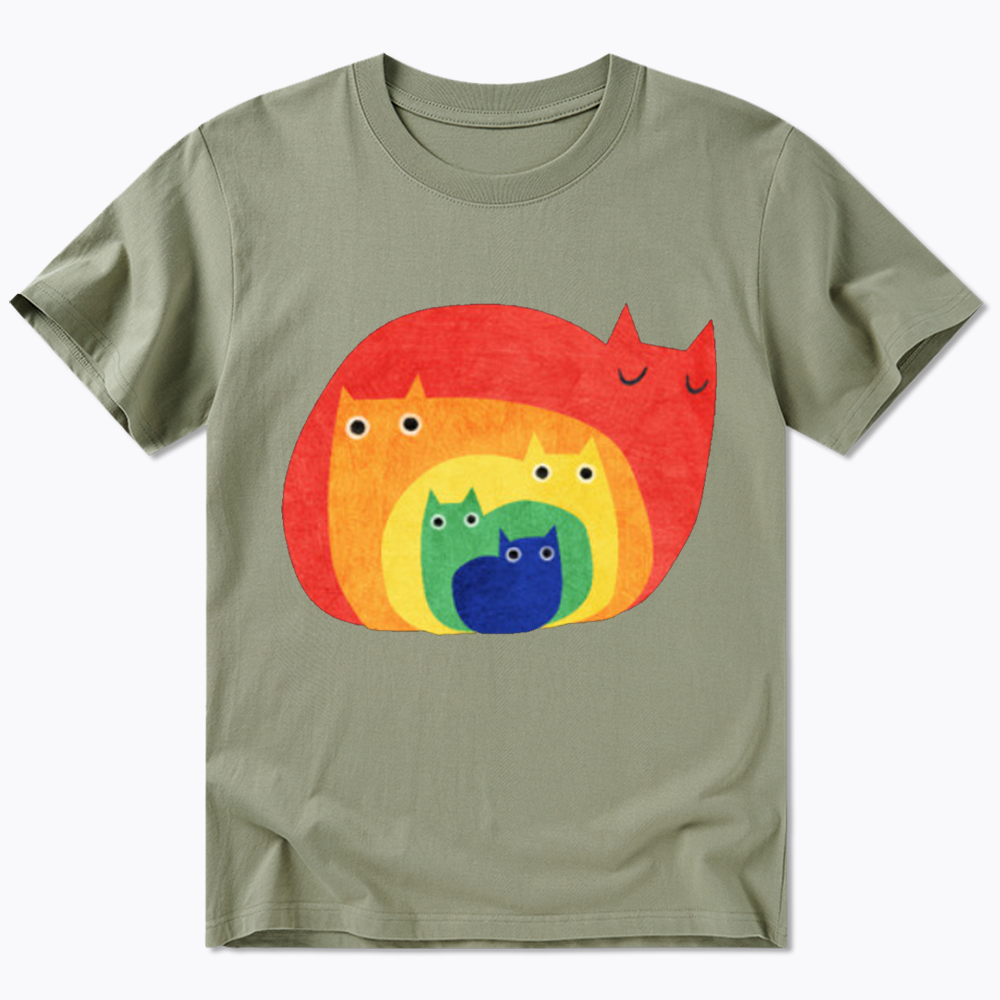 Rainbow Cats Classic T-Shirt