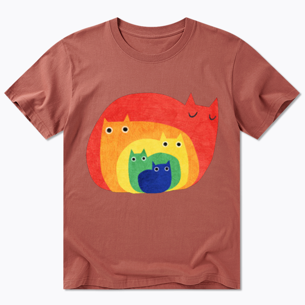 Rainbow Cats Classic T-Shirt