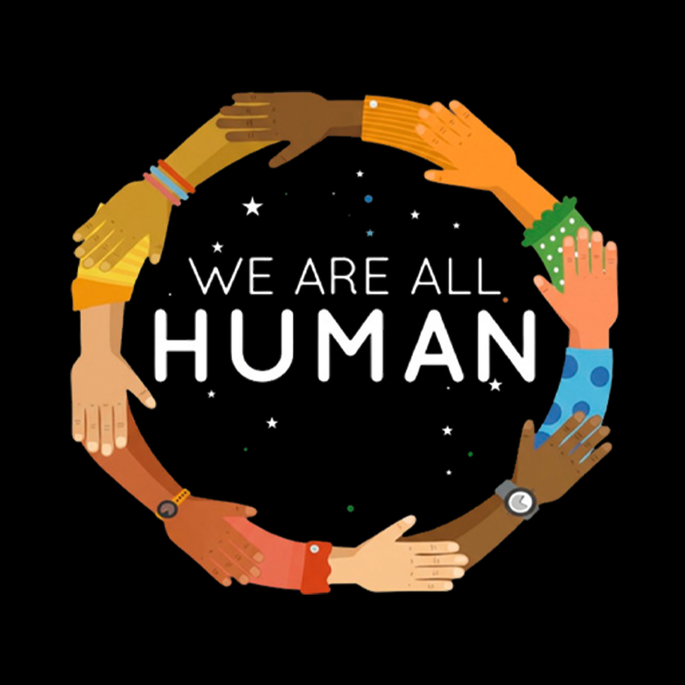 We Are All Human Racial Justice Human Equality Inclusion Classic T-Shirt