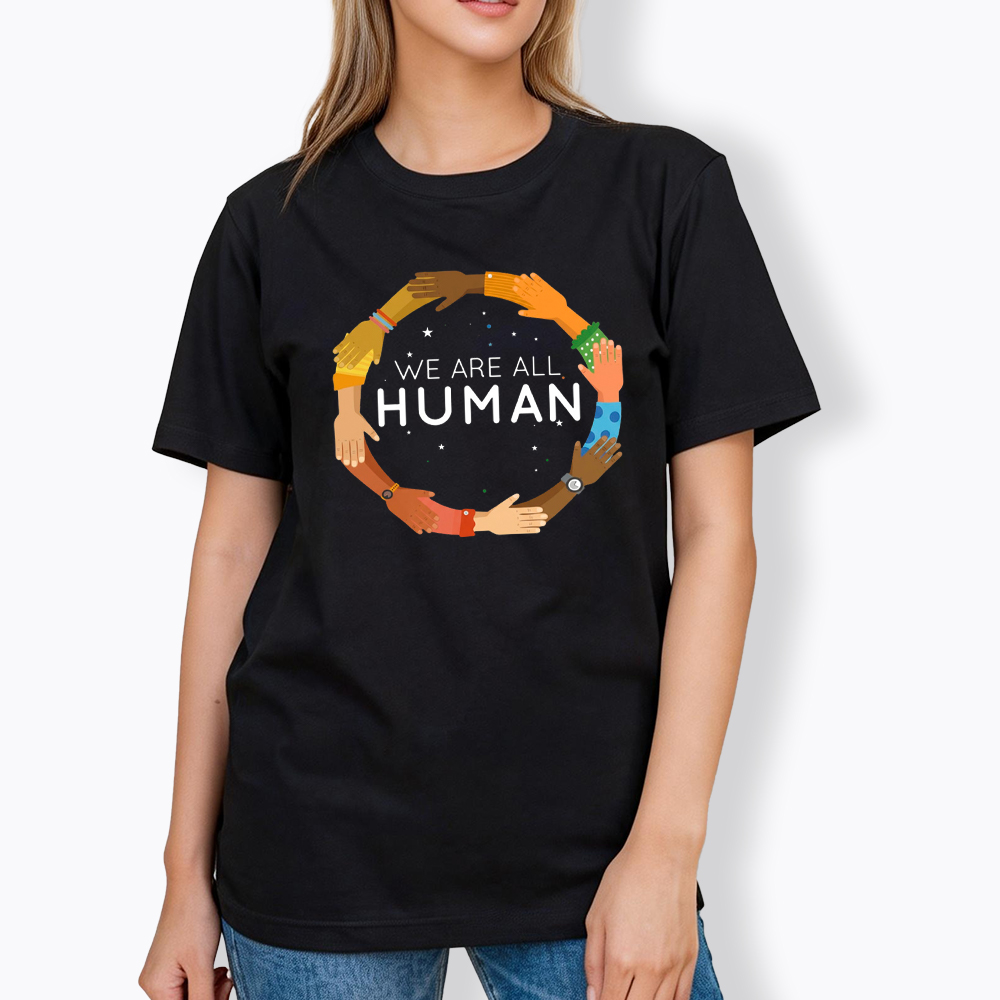 We Are All Human Racial Justice Human Equality Inclusion Classic T-Shirt