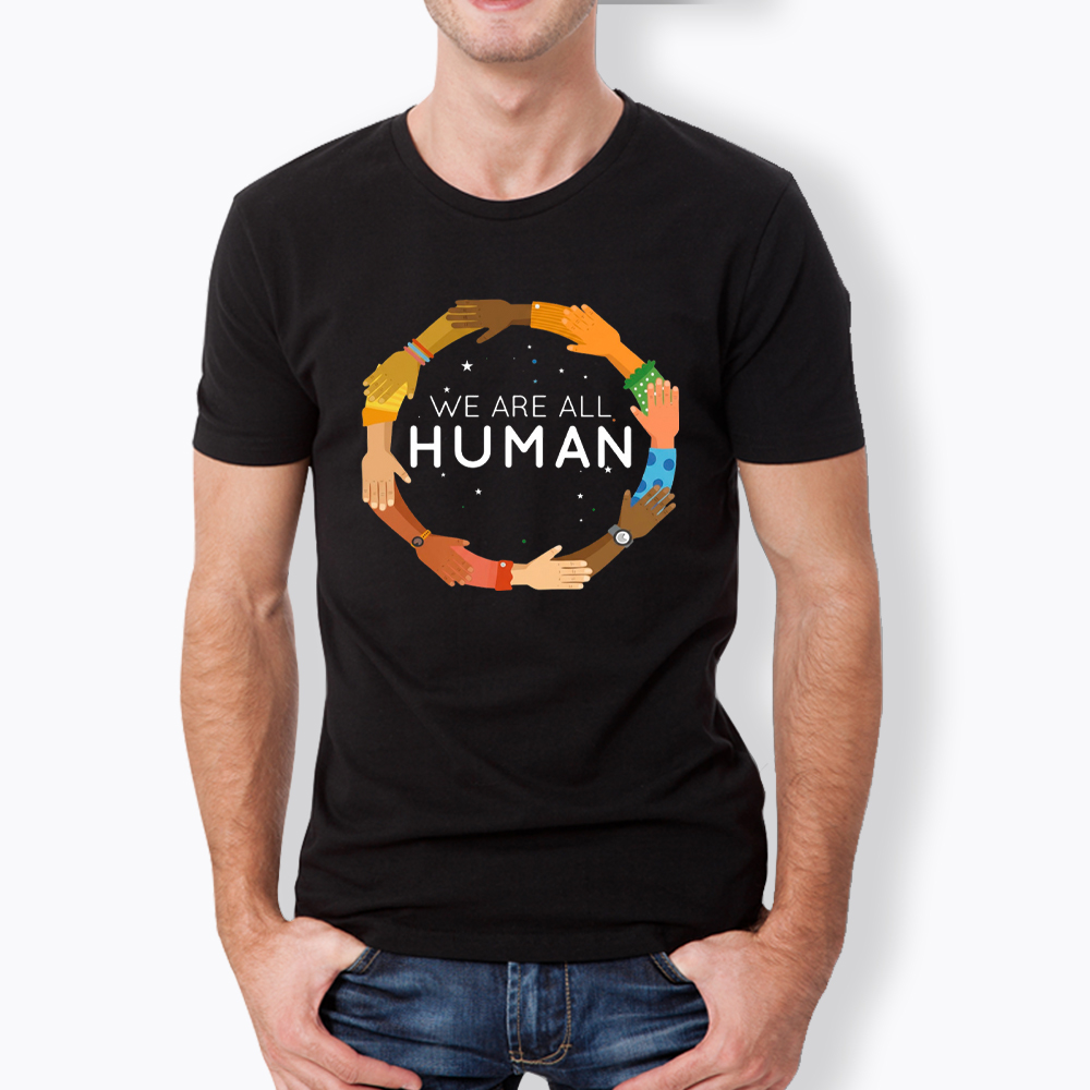 We Are All Human Racial Justice Human Equality Inclusion Classic T-Shirt