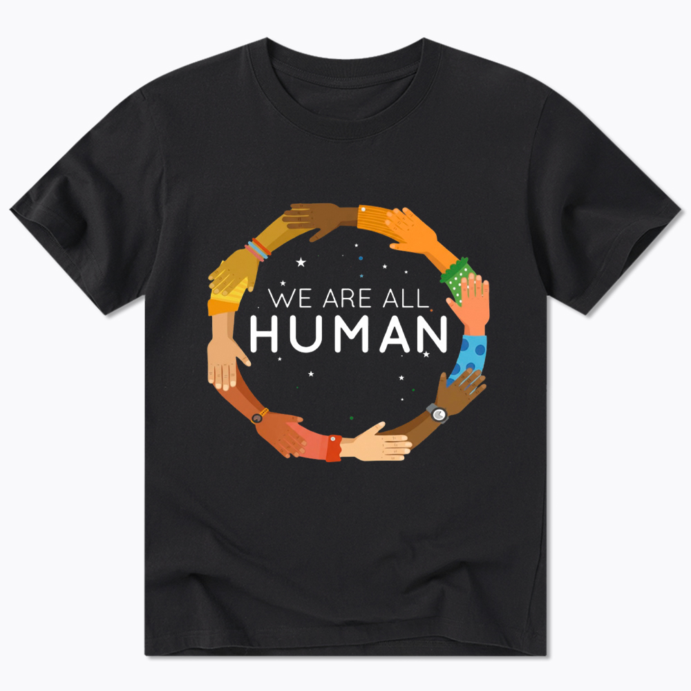 We Are All Human Racial Justice Human Equality Inclusion Classic T-Shirt