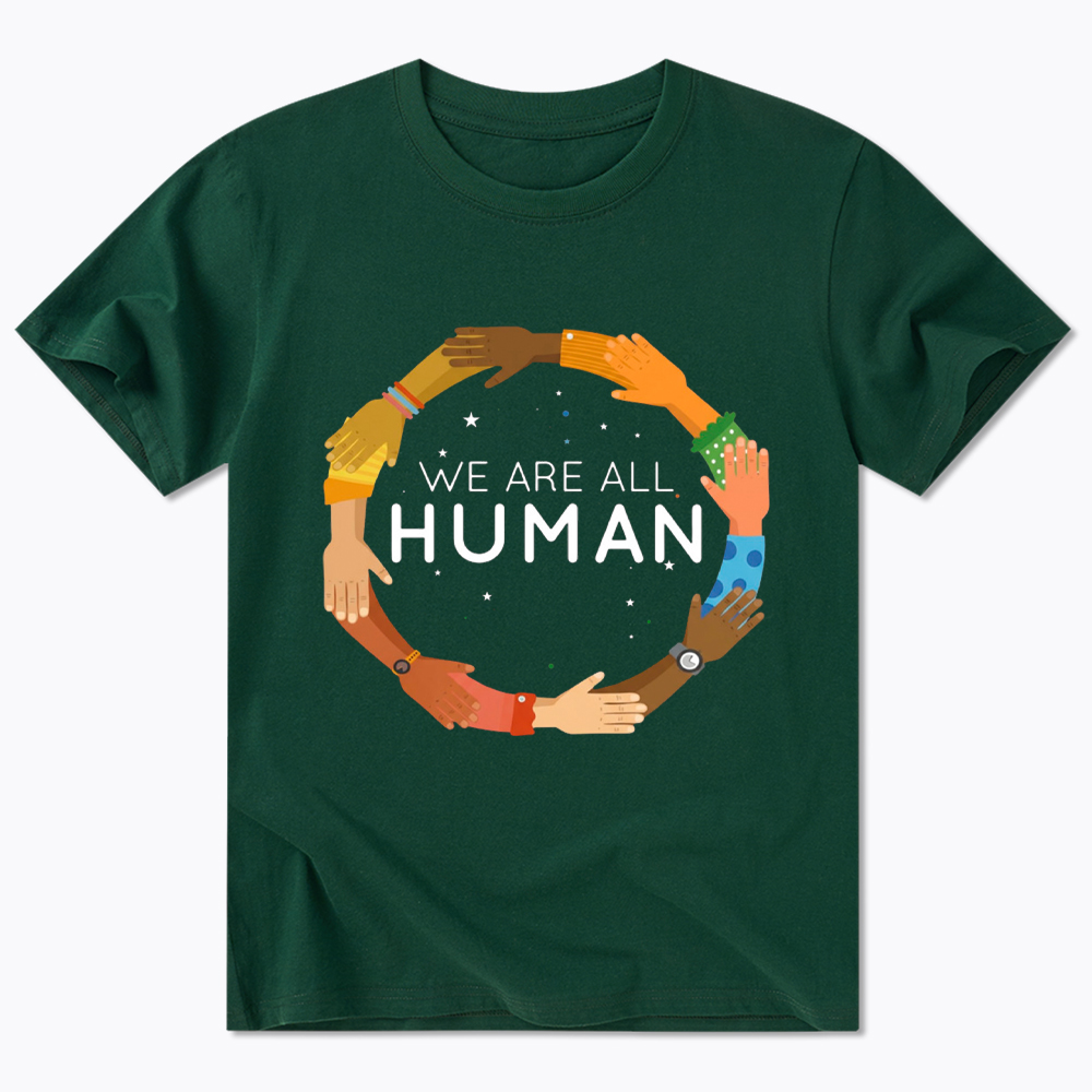 We Are All Human Racial Justice Human Equality Inclusion Classic T-Shirt