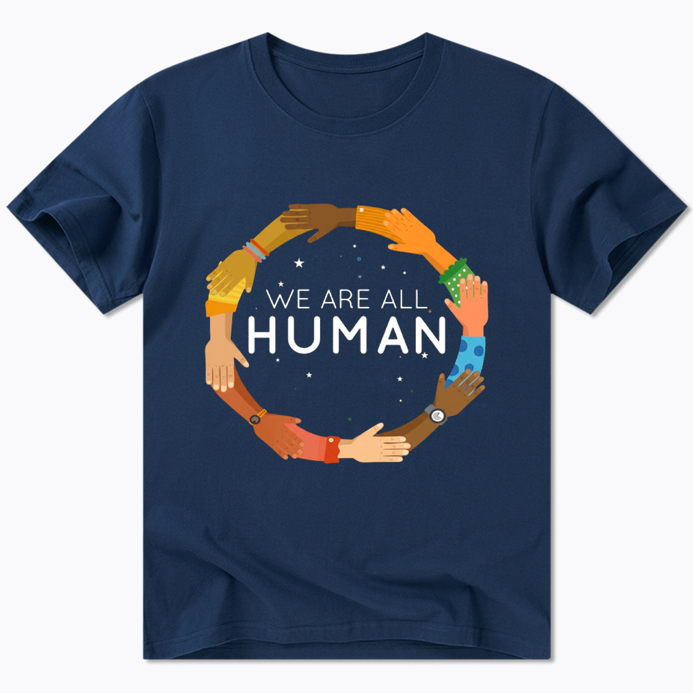 We Are All Human Racial Justice Human Equality Inclusion Classic T-Shirt