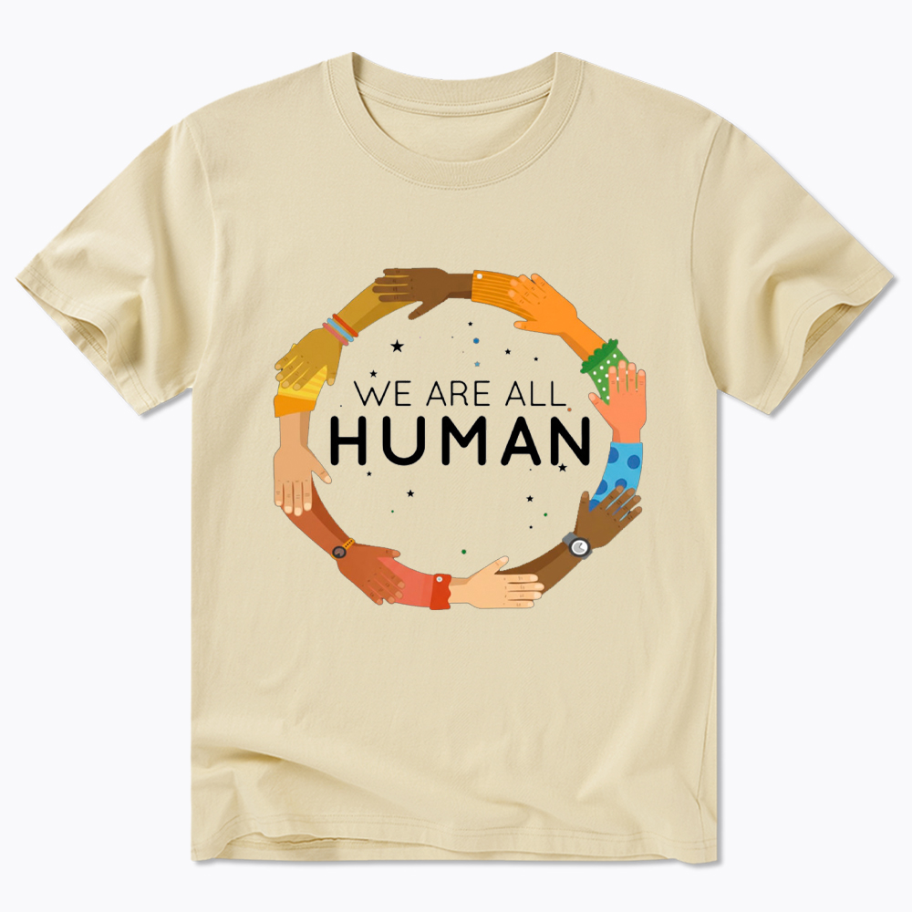 We Are All Human Racial Justice Human Equality Inclusion Classic T-Shirt