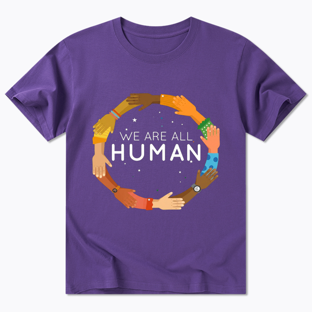 We Are All Human Racial Justice Human Equality Inclusion Classic T-Shirt