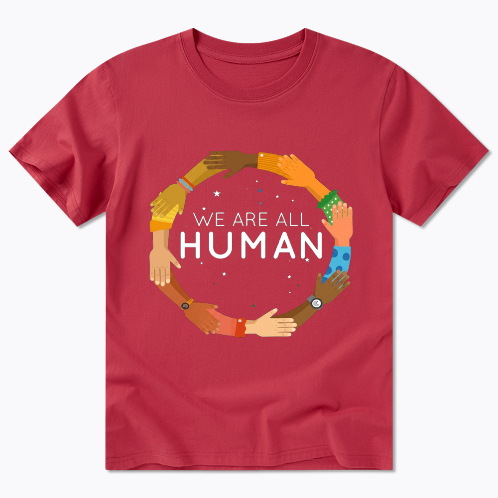 We Are All Human Racial Justice Human Equality Inclusion Classic T-Shirt