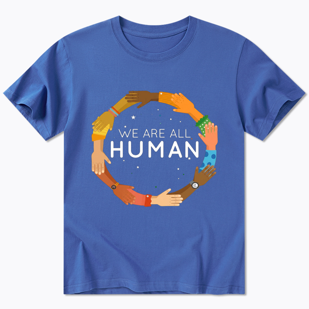 We Are All Human Racial Justice Human Equality Inclusion Classic T-Shirt