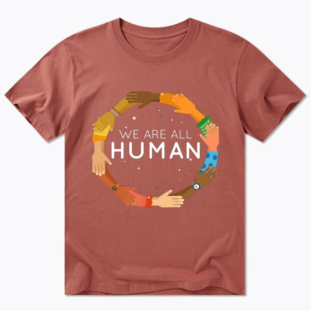 We Are All Human Racial Justice Human Equality Inclusion Classic T-Shirt