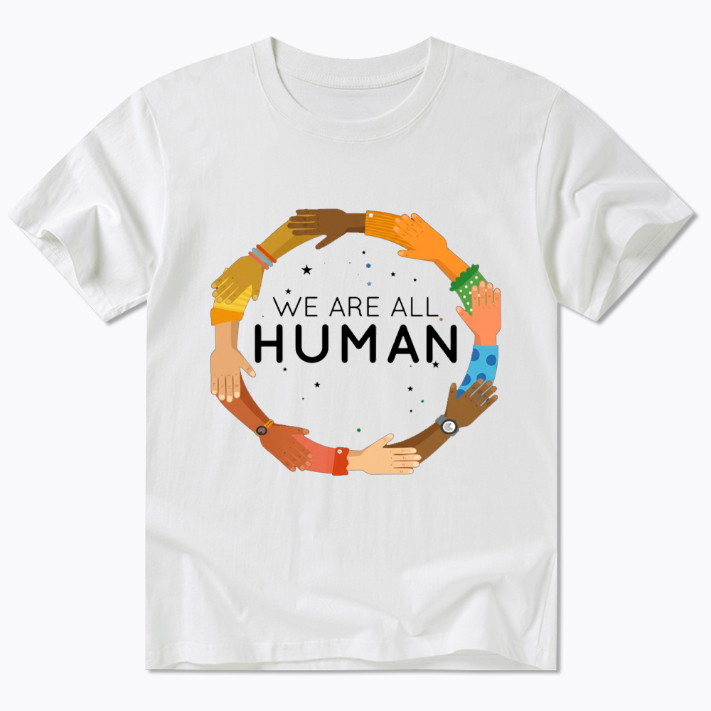 We Are All Human Racial Justice Human Equality Inclusion Classic T-Shirt