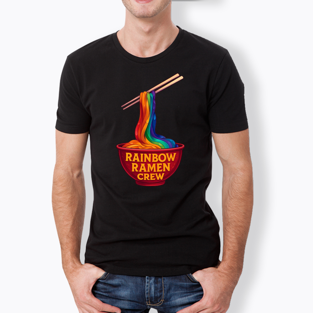 Rainbow Ramen Crew Classic T-Shirt