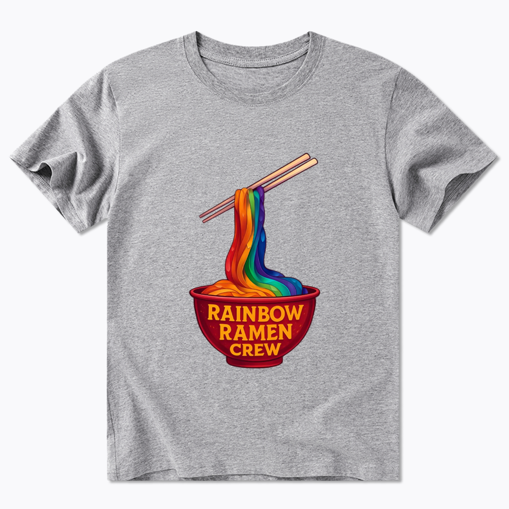 Rainbow Ramen Crew Classic T-Shirt
