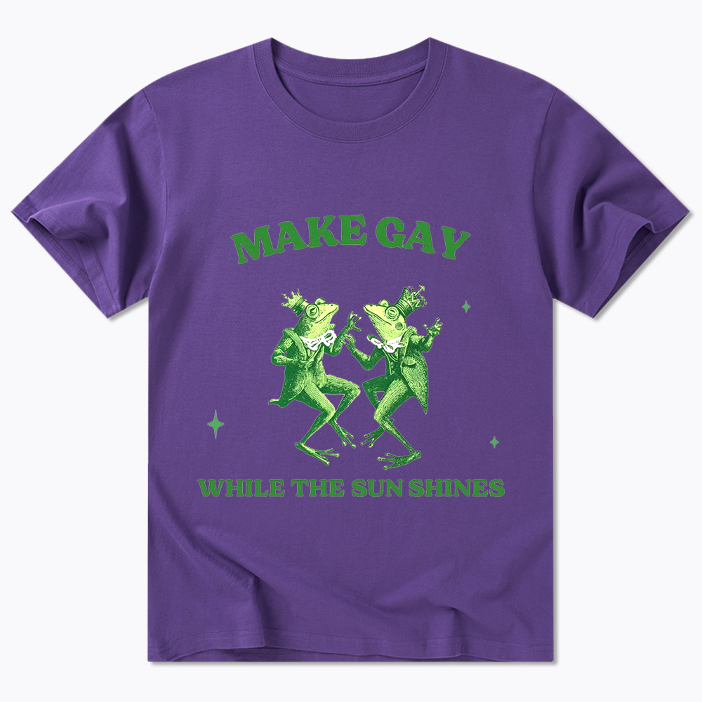 Make Gay While The Sun Shines Classic T-Shirt