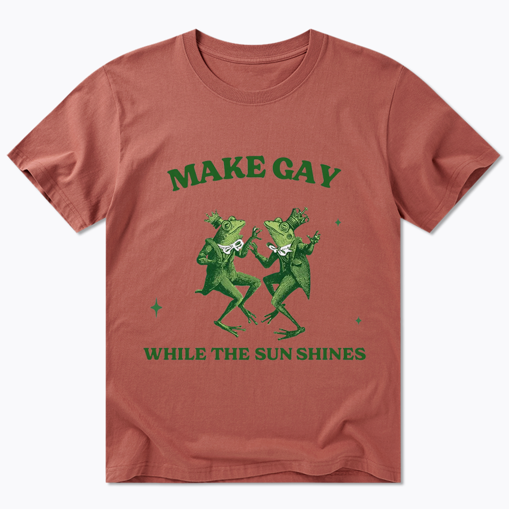 Make Gay While The Sun Shines Classic T-Shirt