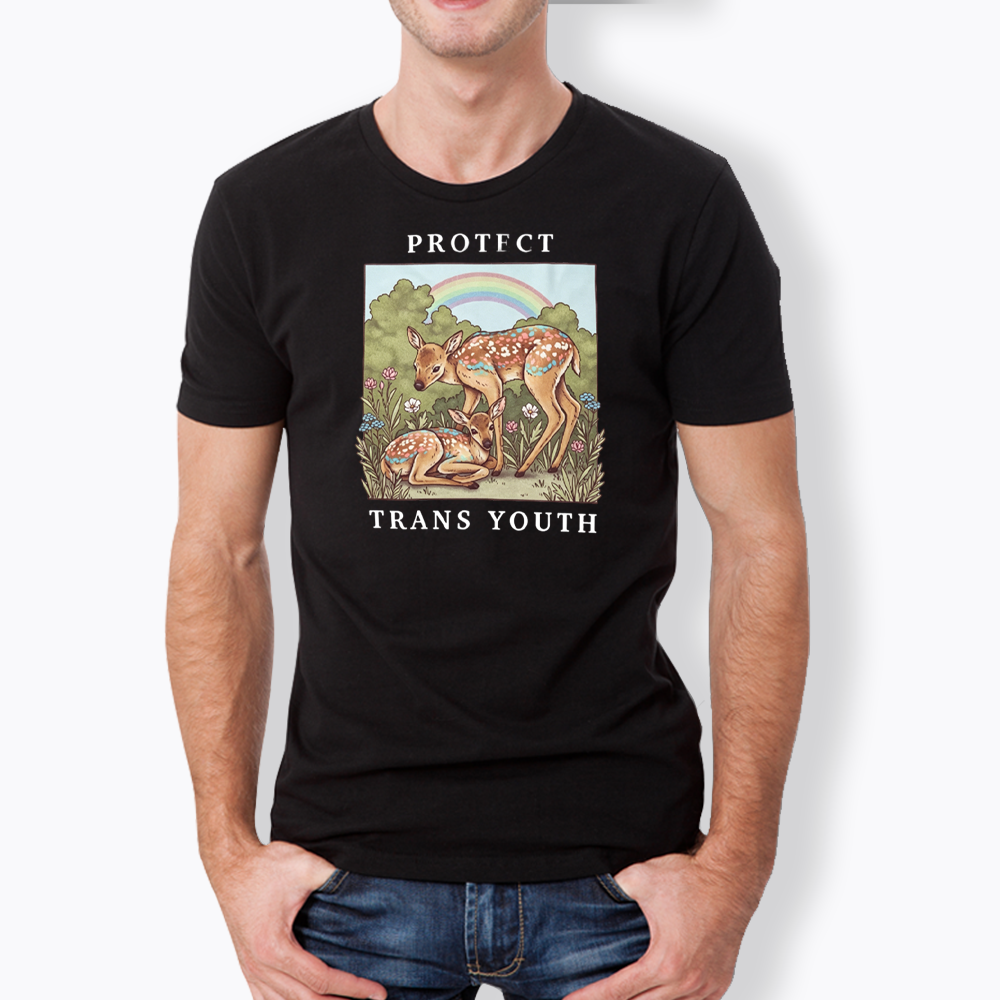 PROTECT TRANS YOUTH Queer LGBTQ Classic T-Shirt