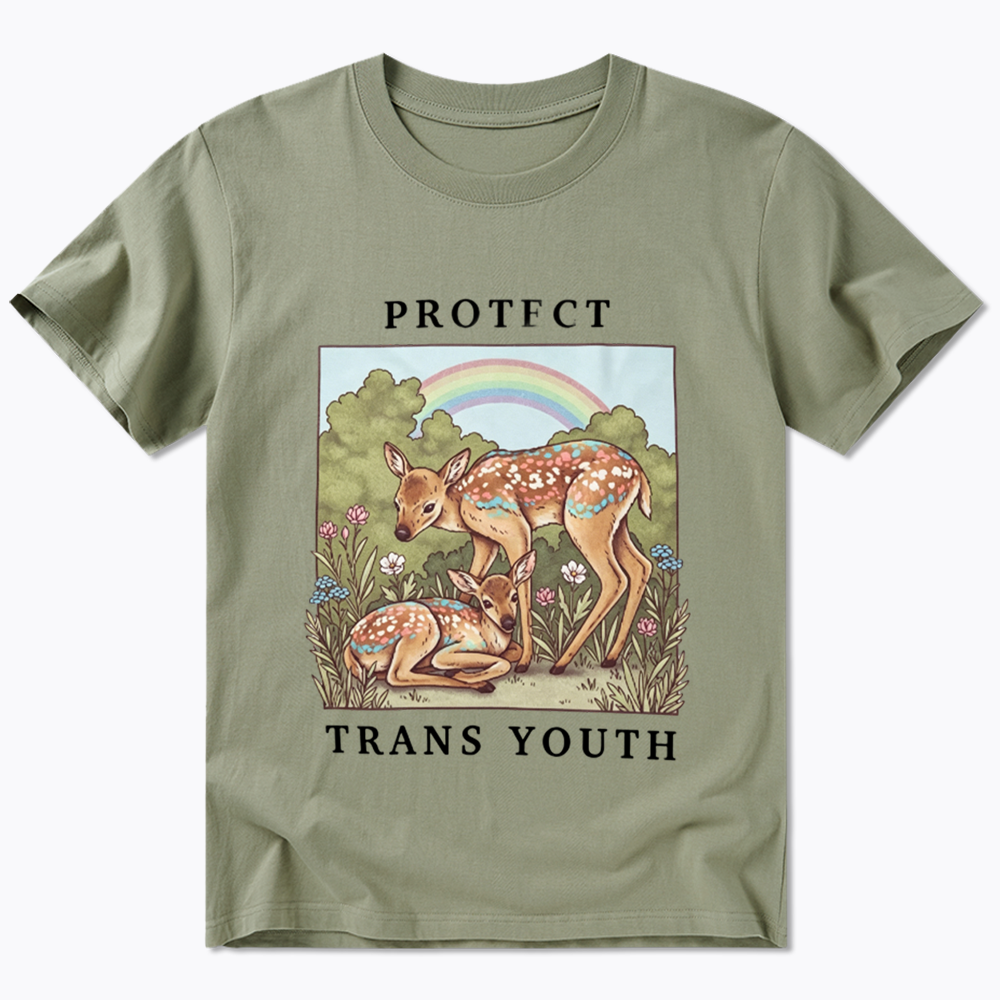 PROTECT TRANS YOUTH Queer LGBTQ Classic T-Shirt