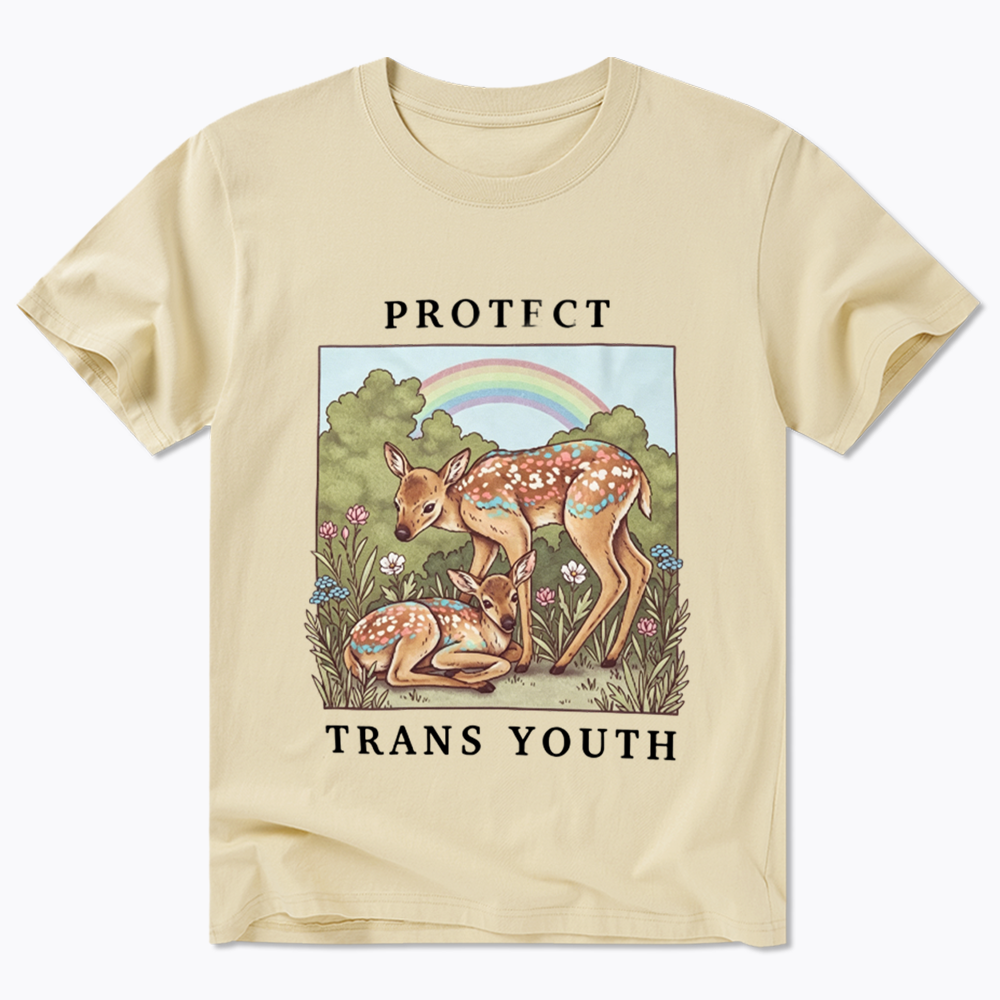 PROTECT TRANS YOUTH Queer LGBTQ Classic T-Shirt