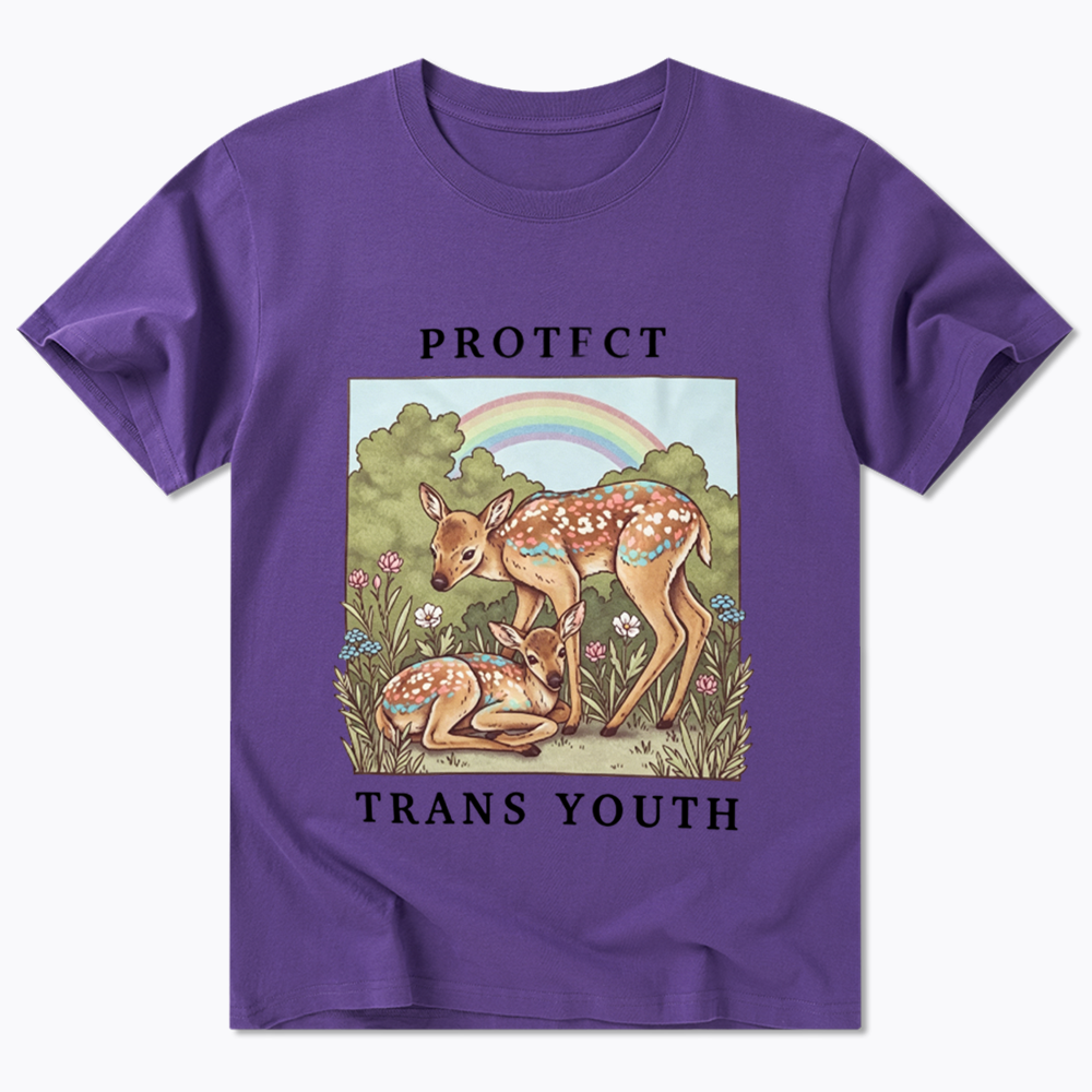 PROTECT TRANS YOUTH Queer LGBTQ Classic T-Shirt