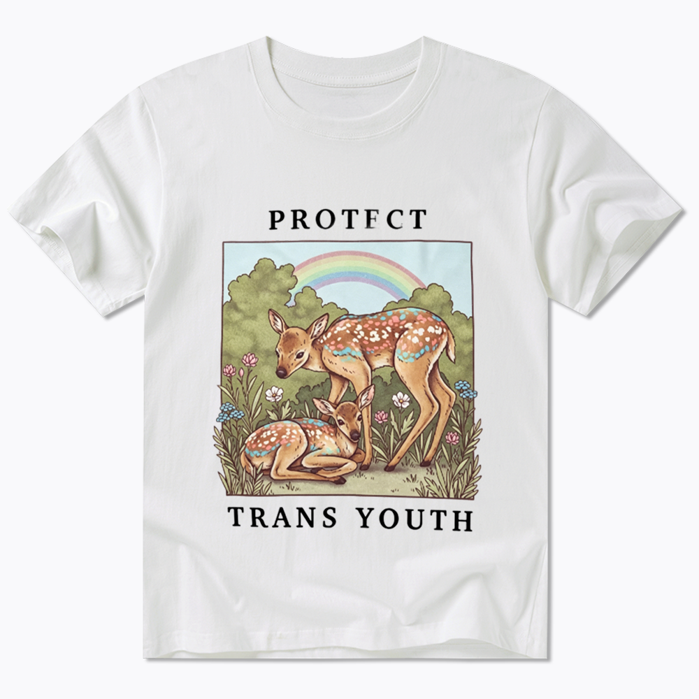 PROTECT TRANS YOUTH Queer LGBTQ Classic T-Shirt