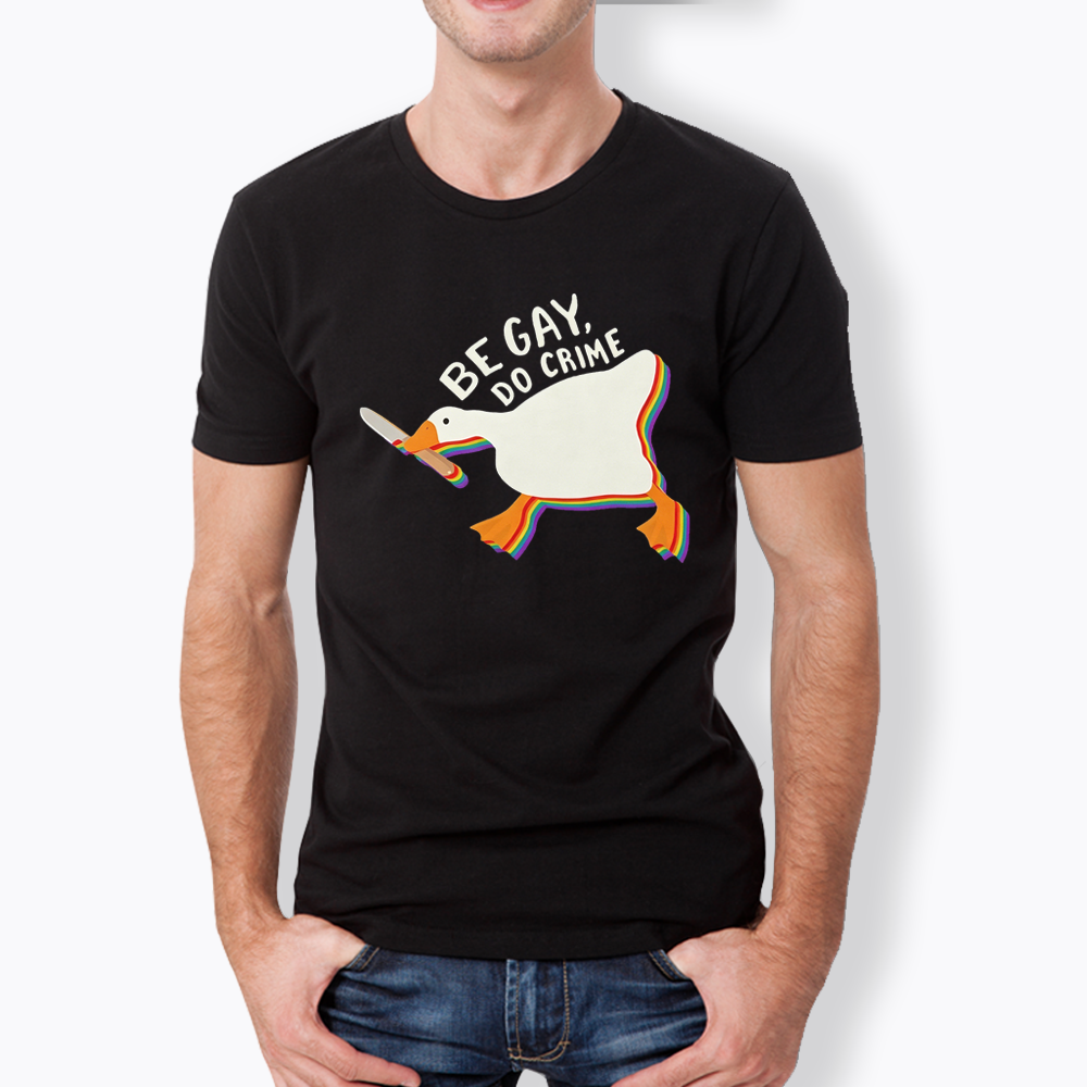 Be Gay Do Crime Goose Classic T-Shirt