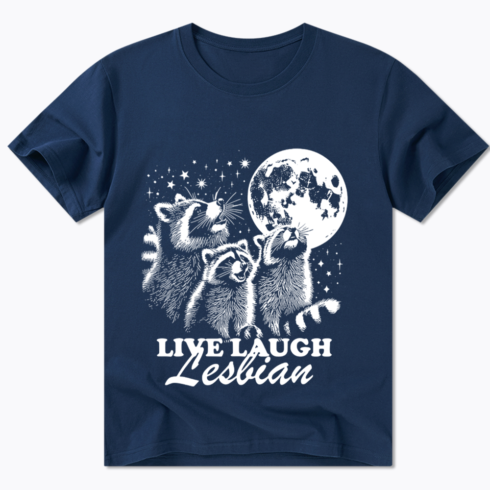 Live Laugh Lesbian Classic T-Shirt