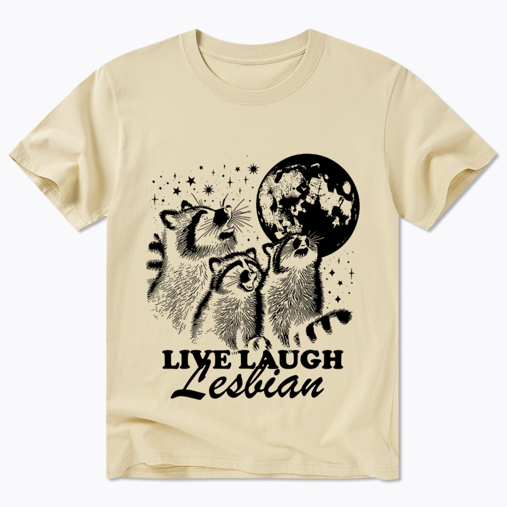 Live Laugh Lesbian Classic T-Shirt