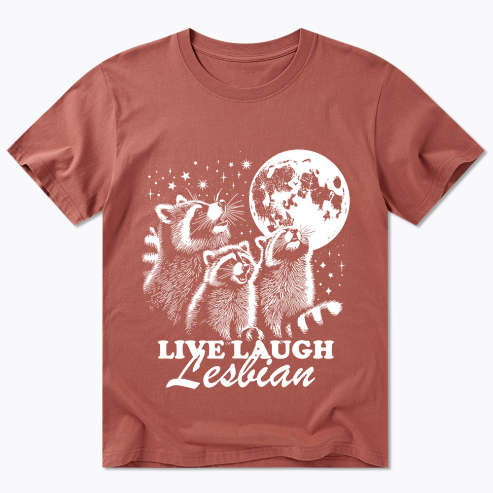 Live Laugh Lesbian Classic T-Shirt