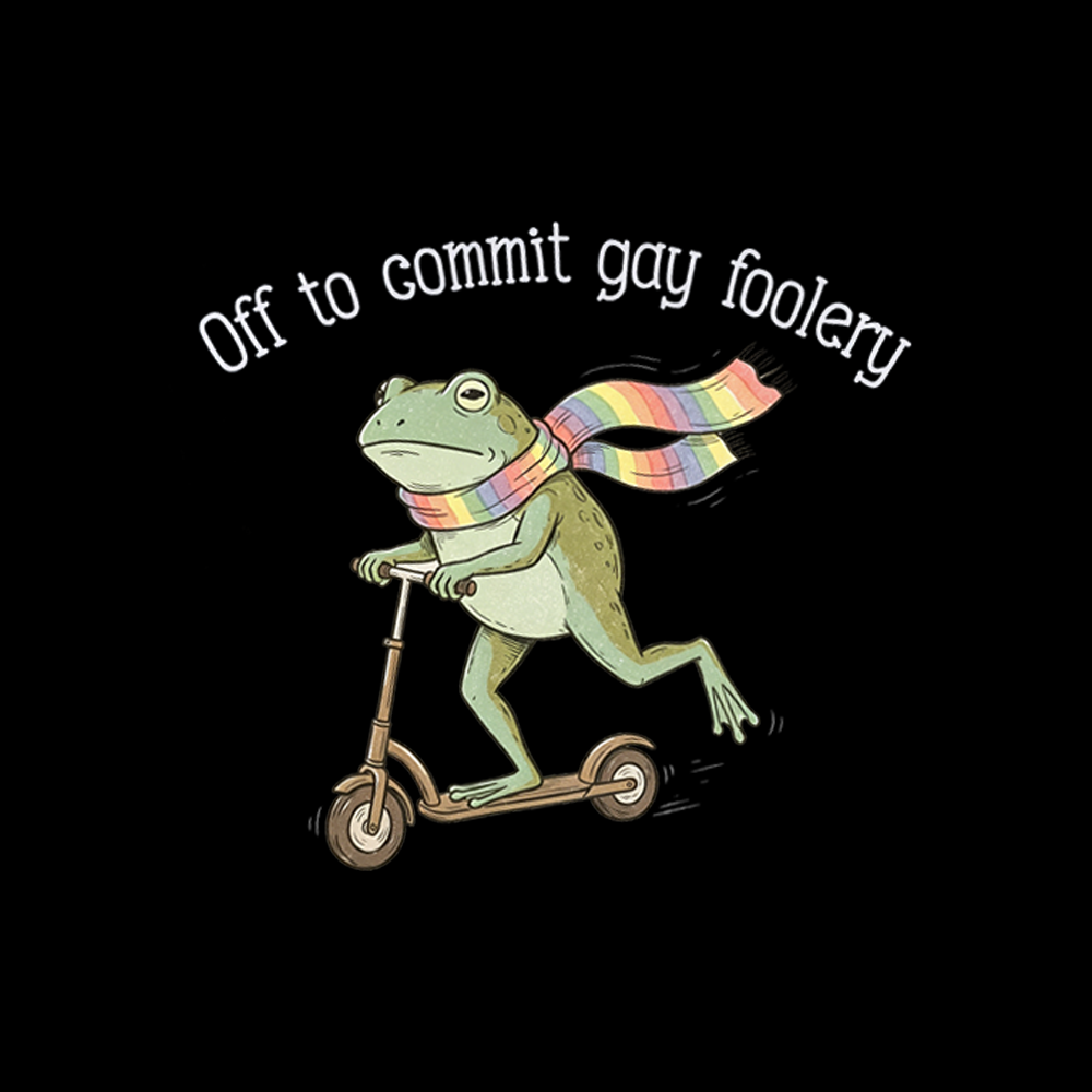 Off To Commit Gay Foolery Classic T-Shirt