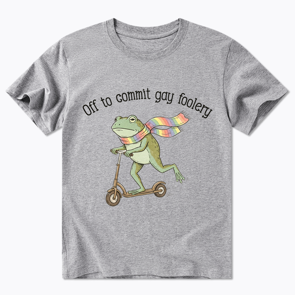 Off To Commit Gay Foolery Classic T-Shirt