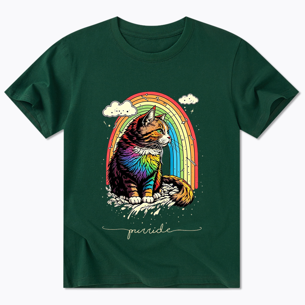 Cat Rainbow Classic T-Shirt