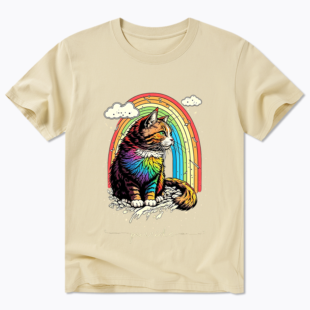 Cat Rainbow Classic T-Shirt