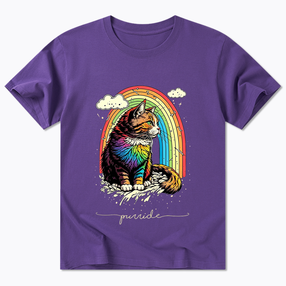 Cat Rainbow Classic T-Shirt