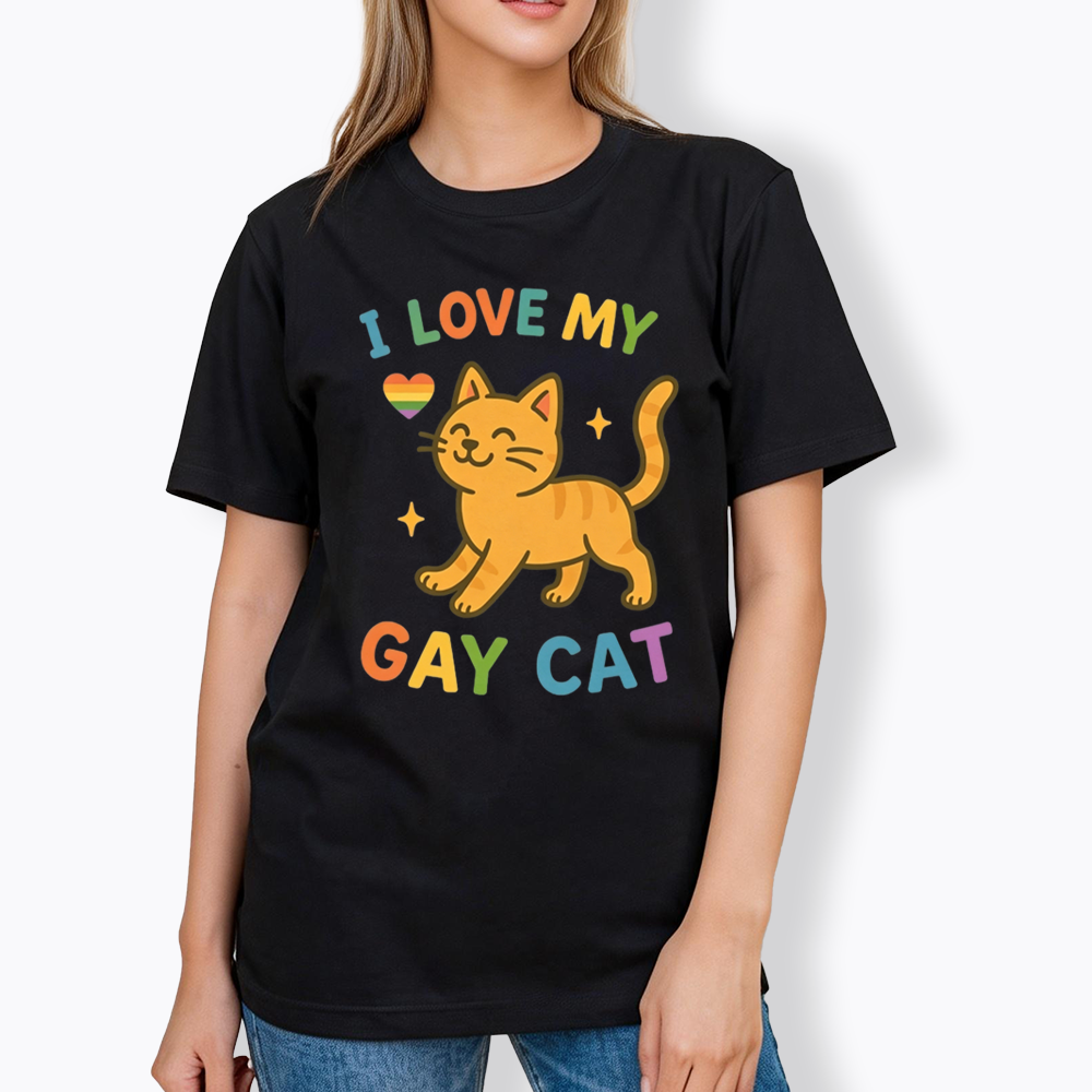 I Love My Gay Cat Classic T-Shirt