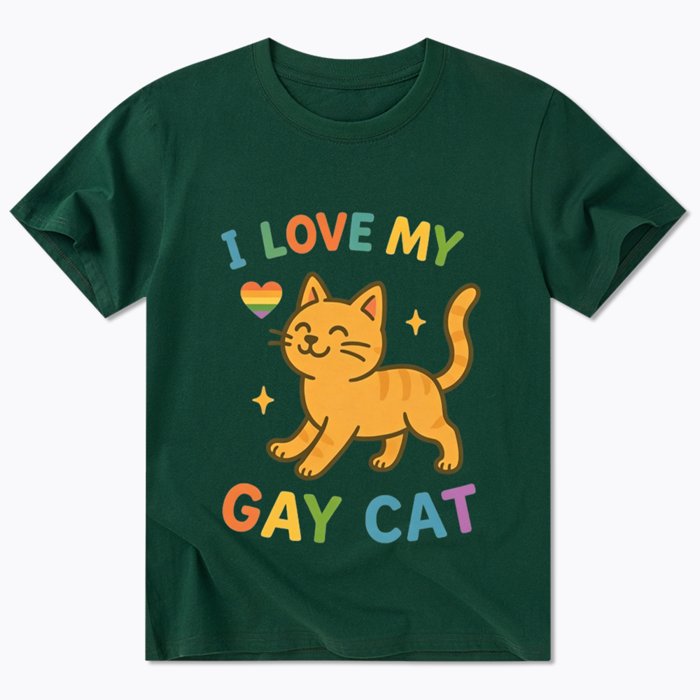 I Love My Gay Cat Classic T-Shirt