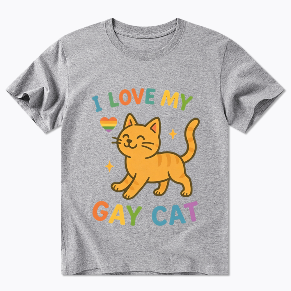 I Love My Gay Cat Classic T-Shirt