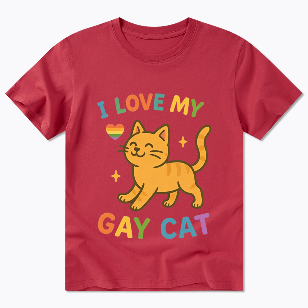 I Love My Gay Cat Classic T-Shirt