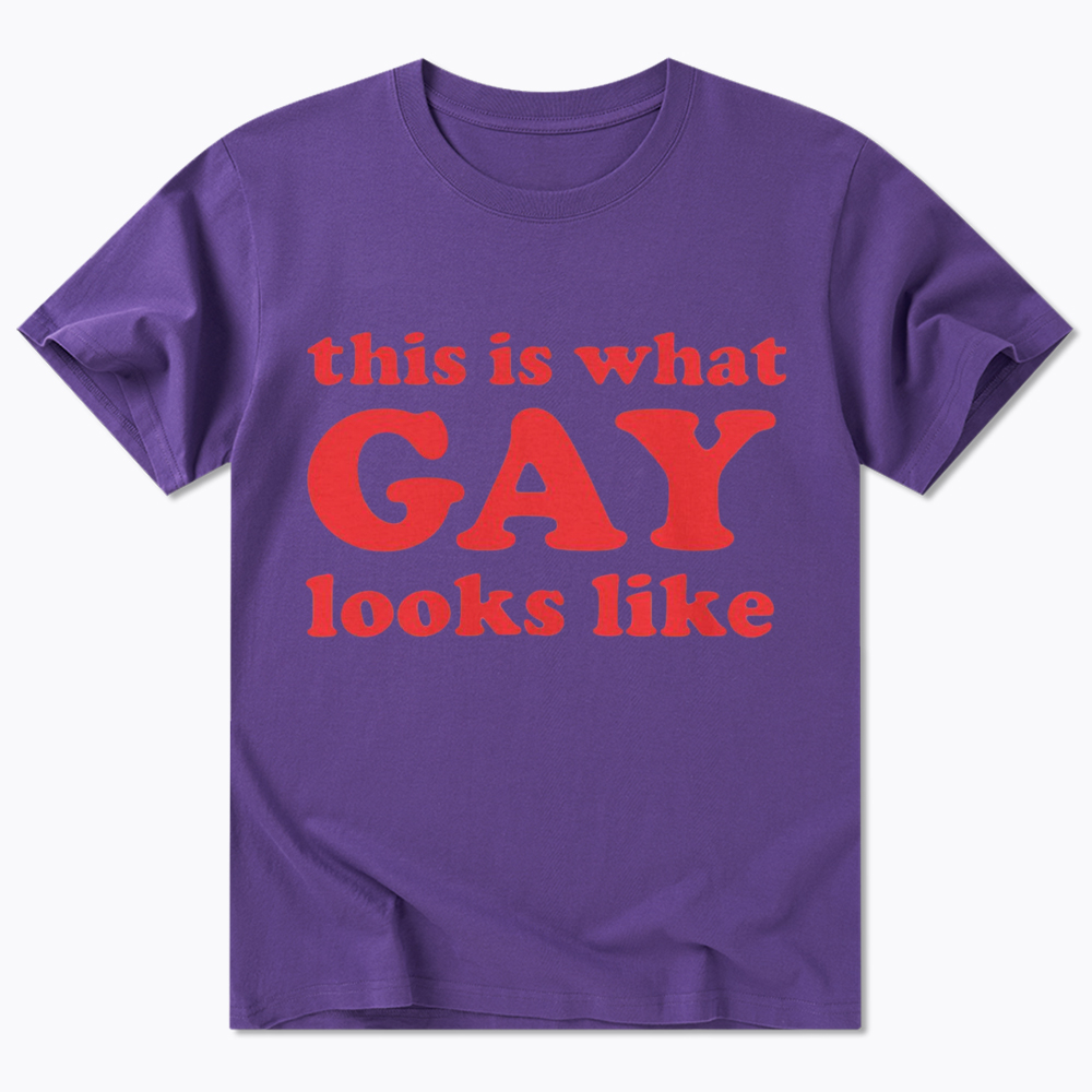 This Is What Gay Looks Like Classic T-Shirt