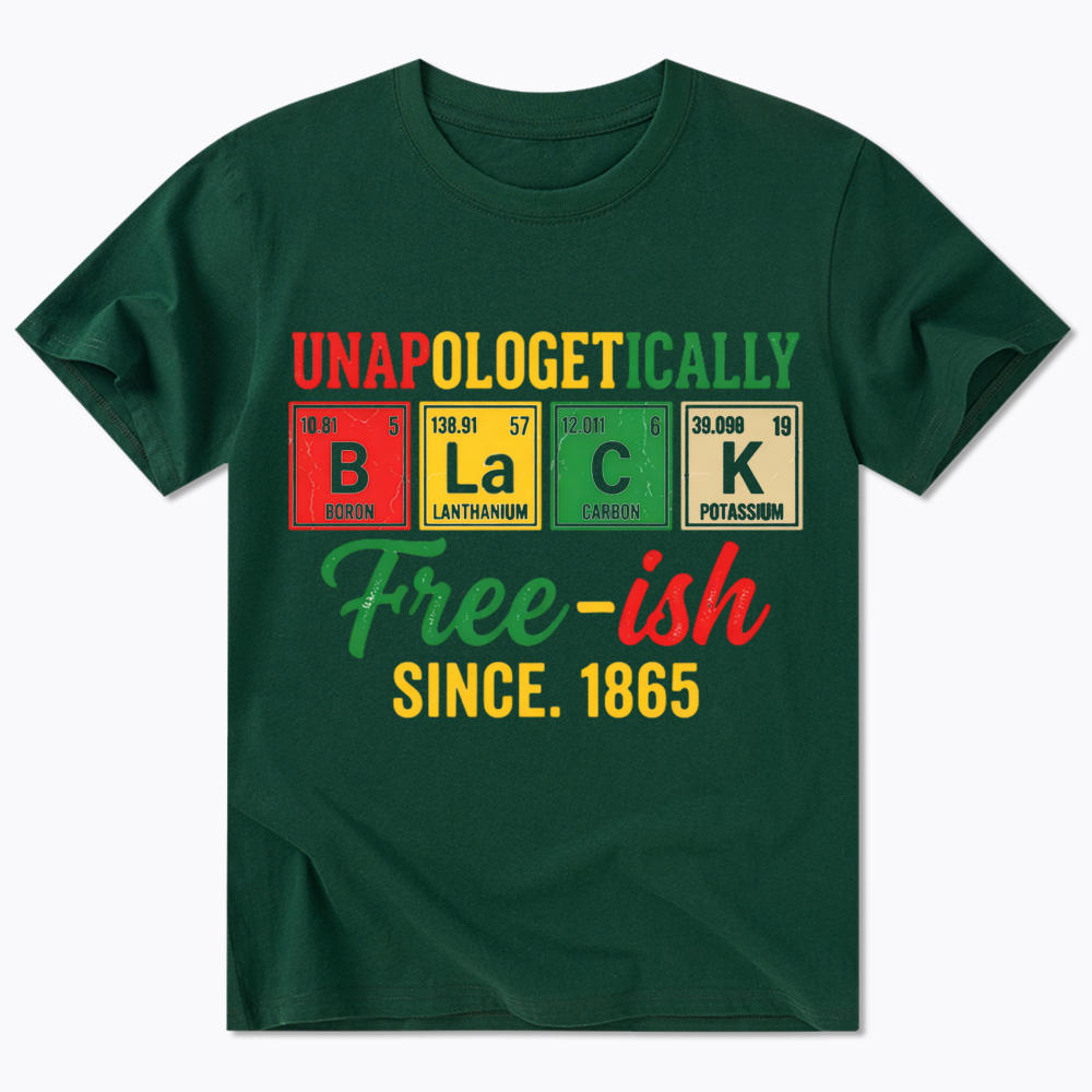 Unapologetically Black Periodic Table Classic T-Shirt