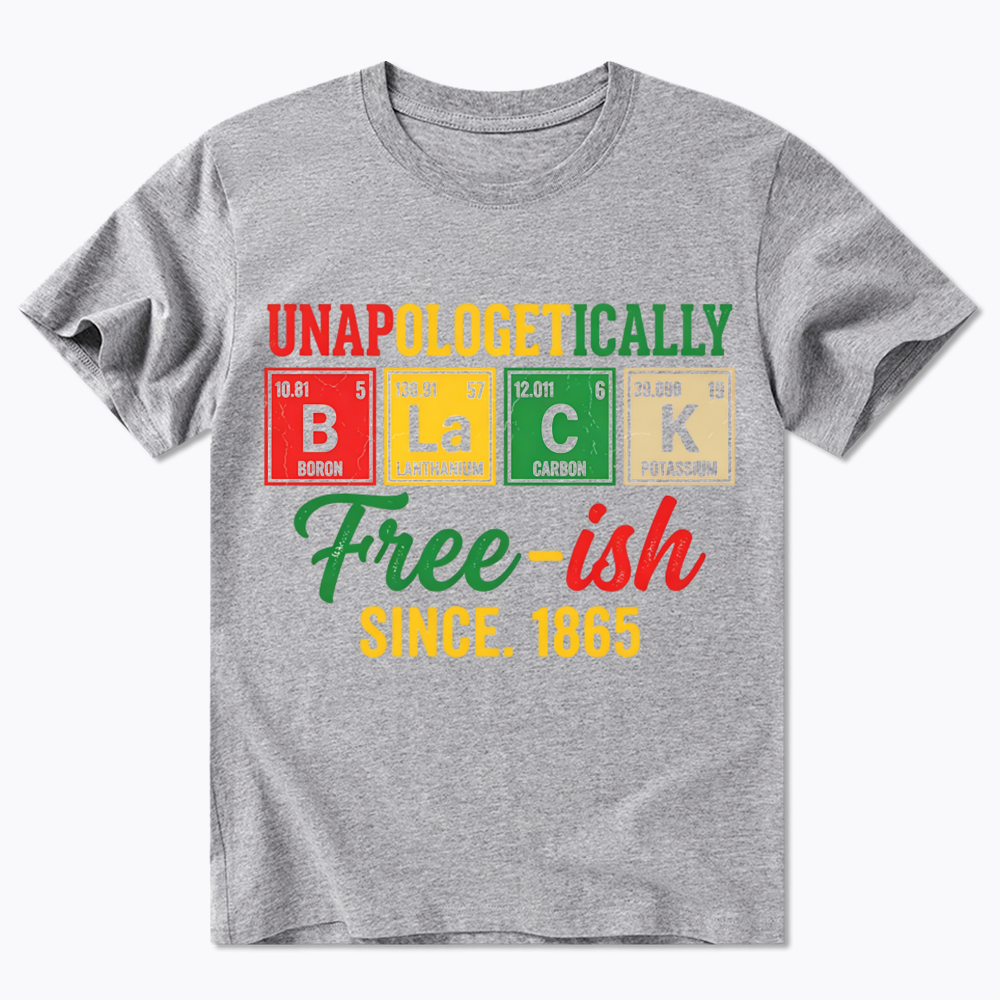 Unapologetically Black Periodic Table Classic T-Shirt
