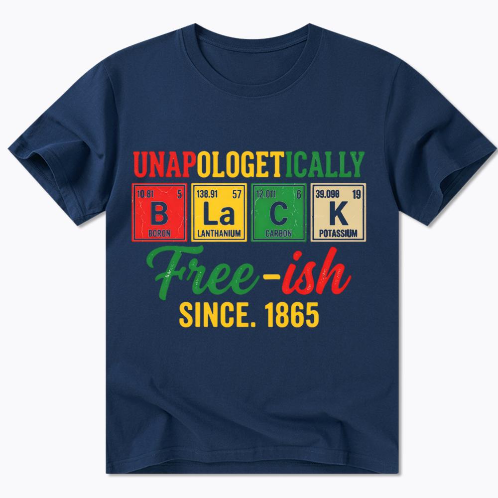 Unapologetically Black Periodic Table Classic T-Shirt