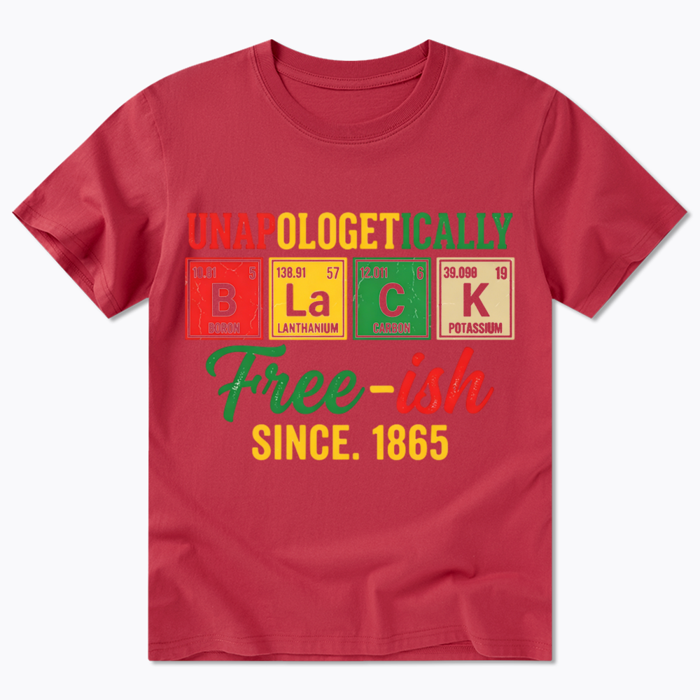 Unapologetically Black Periodic Table Classic T-Shirt
