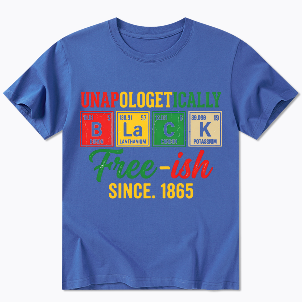 Unapologetically Black Periodic Table Classic T-Shirt