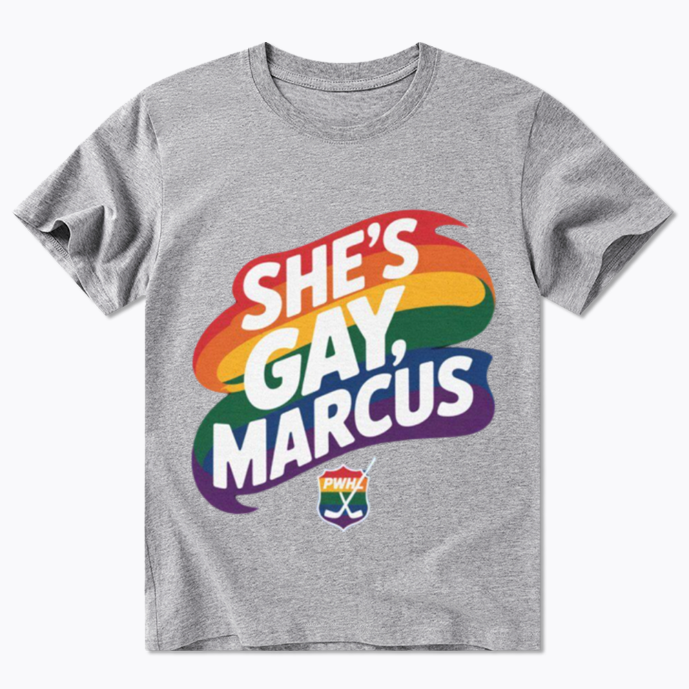 She's Gay Marcus Classic T-Shirt