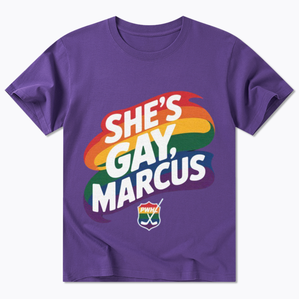 She's Gay Marcus Classic T-Shirt