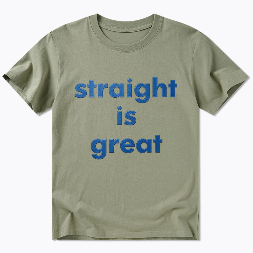 straight is great Classic T-Shirt