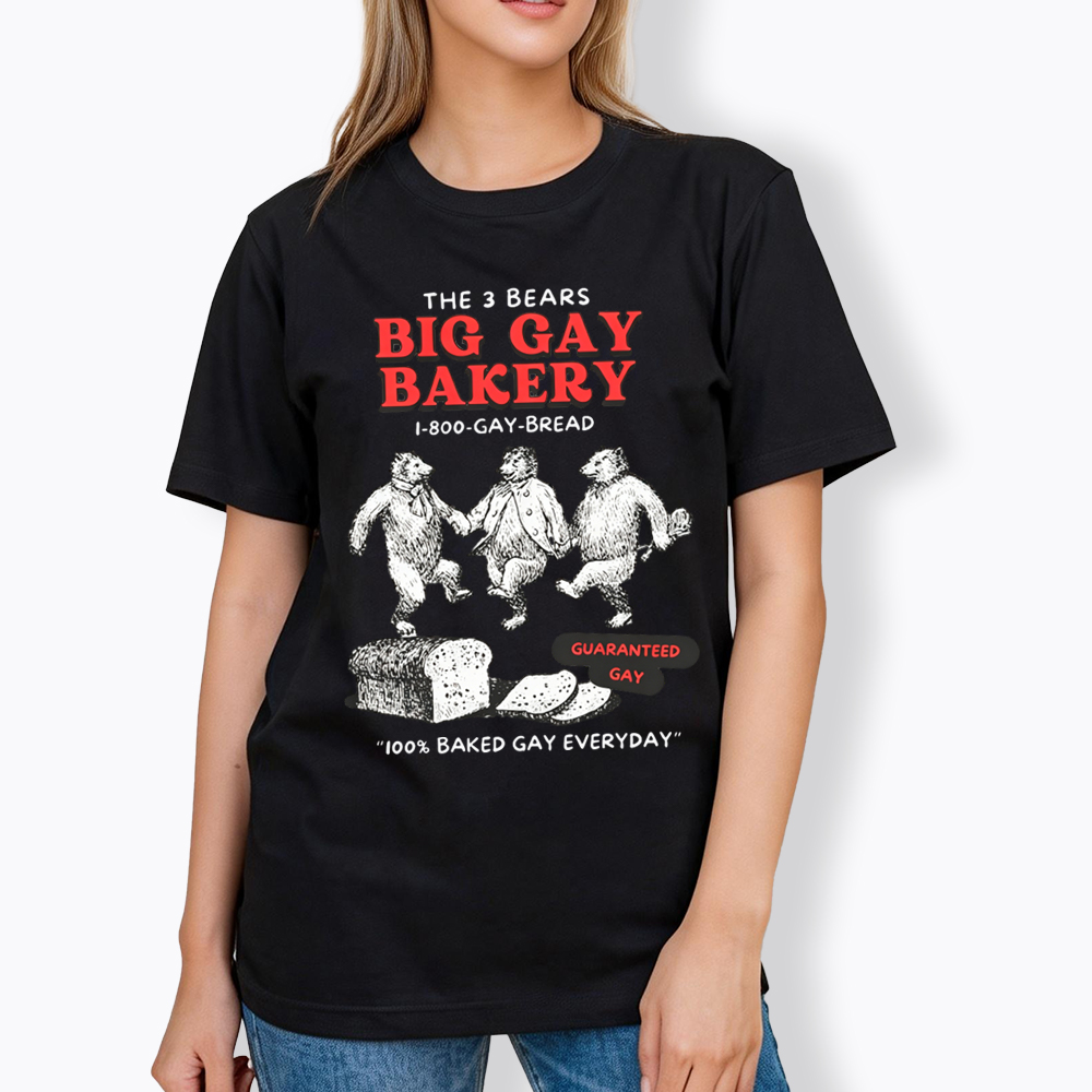 3 Bears Big Gay Bakery Classic T-Shirt