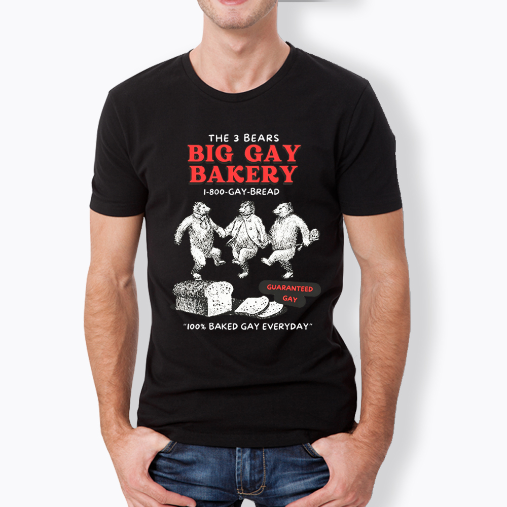 3 Bears Big Gay Bakery Classic T-Shirt