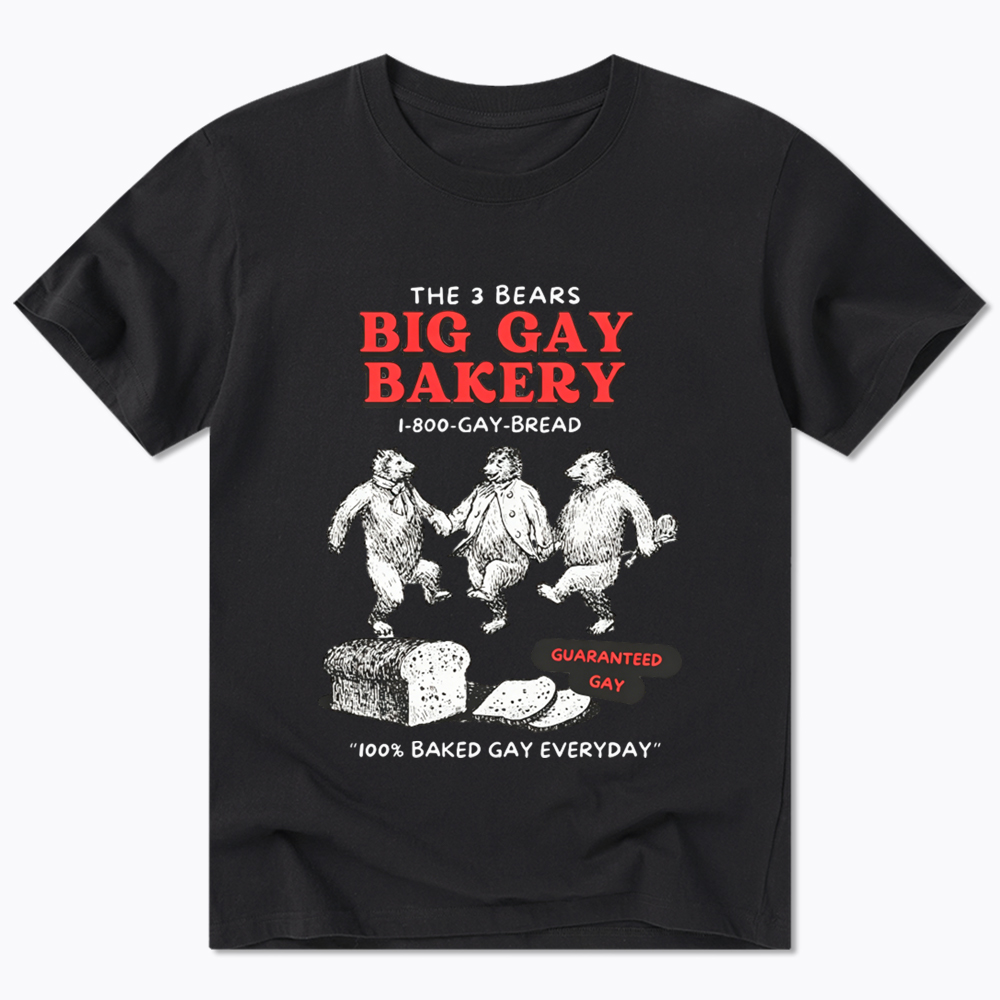3 Bears Big Gay Bakery Classic T-Shirt